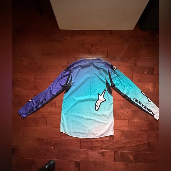 AlphineStars Stella Fluid Women’s Moto Jersey - Picture 4 of 6